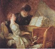 Jean Honore Fragonard, The musical lesson